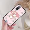 Black Case for Xiaomi Poco X6 X4 M5 M6 F5 F6 C65 C55 C50 C51 C40 Pro Redmi 14C A3X 13C 12C 11T 10A 9C Note 7 6 8A Plus L-2 My Melody