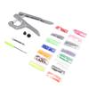 Plastic Snap Set Plastic Stainless Steel Practical Sewing Snaps Fasteners Kit Snap Plier with