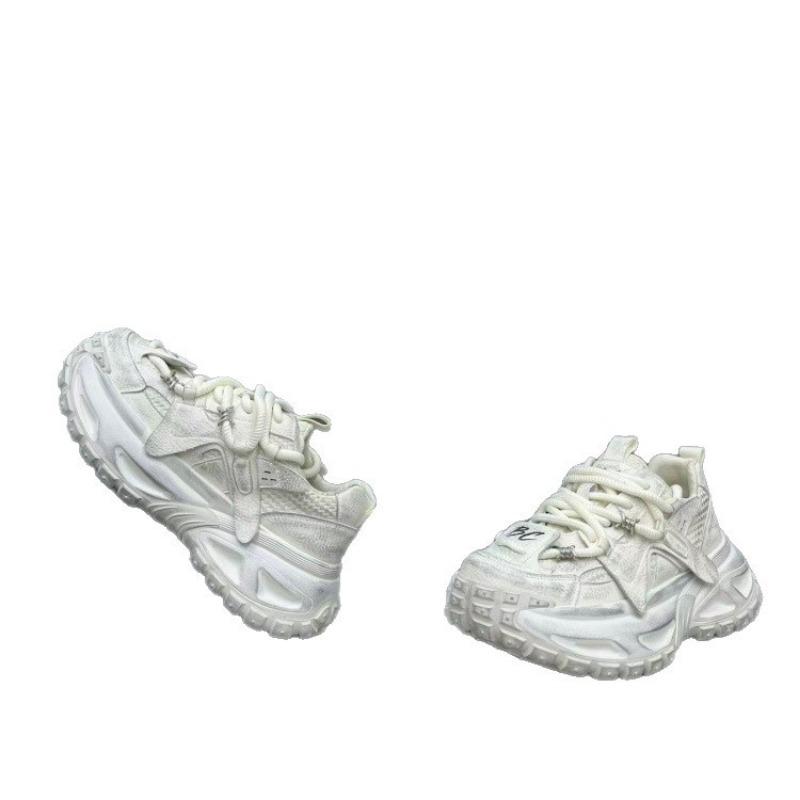 Men's shoes high-end autumn and winter platform rebound dad shoes muffin shoes young and comfortable casual sports shoes