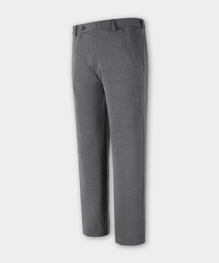 BIRBANTE Comfort Stretch Regular Fit Setup Slacks - Charcoal