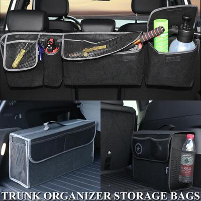 Universelle Auto LKW Aufbewahrungstasche Rücksitz Rücksitz Organizer Filz Mit Zusätzlichen Netztaschen Hängender Organizer Autozubehör