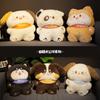 Cartoon Puppy Doll Plush Toy Kawaii Cuddly Animal Stuffed Fluffy Plushie Peluche Dog Husky Shiba Inu Kids Gift