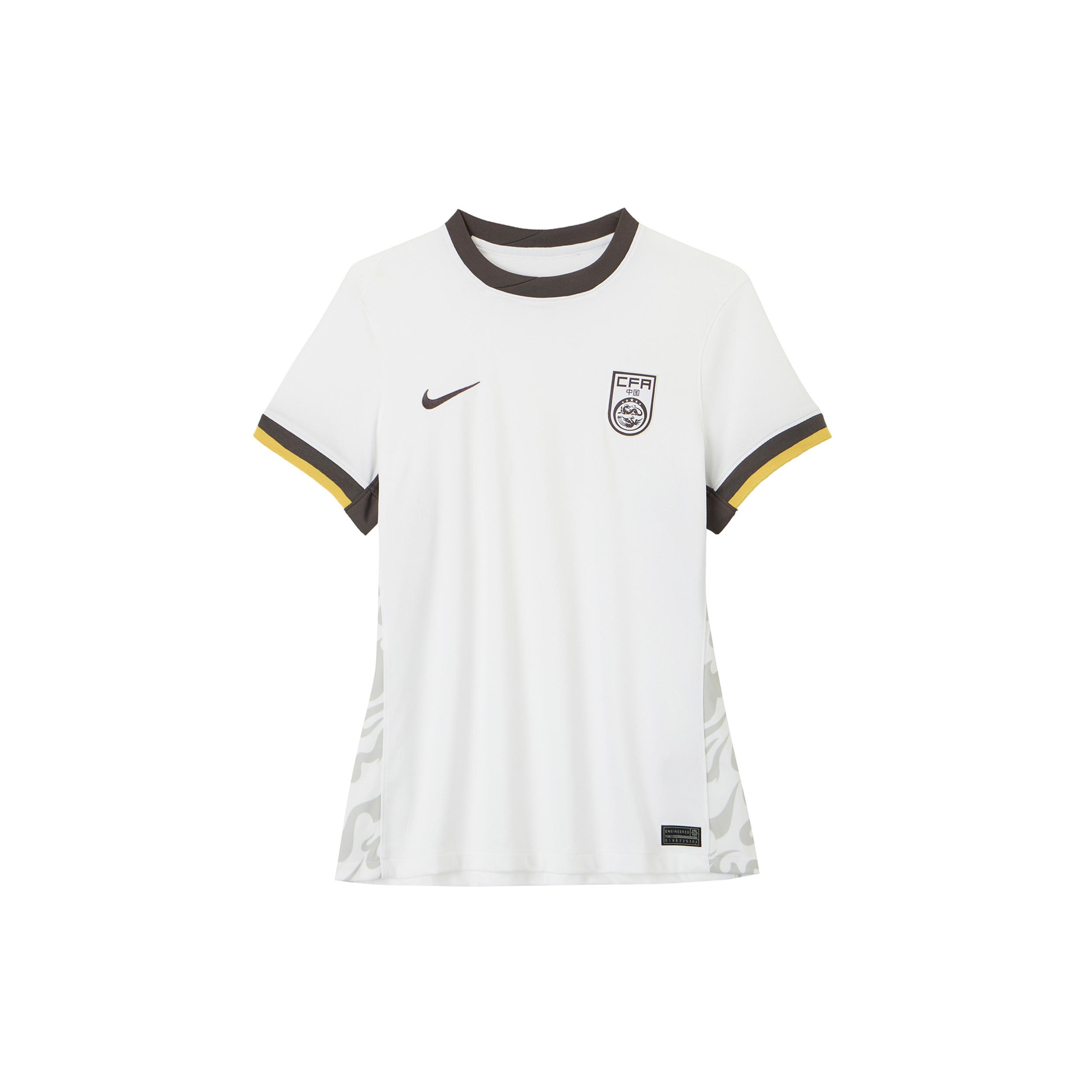 

New Nike Dri Fit Dri FIT Soccer Jersey Women s White/Medium Gray FJ4329-100 XS