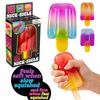 Schylling Needoh Nice Cube Senzorická Nice-Sicle Kostka na odbourání stresu Mačkací kostka Proti úzkosti Mačkací předmět Pro soustředění Populace s ADHD
