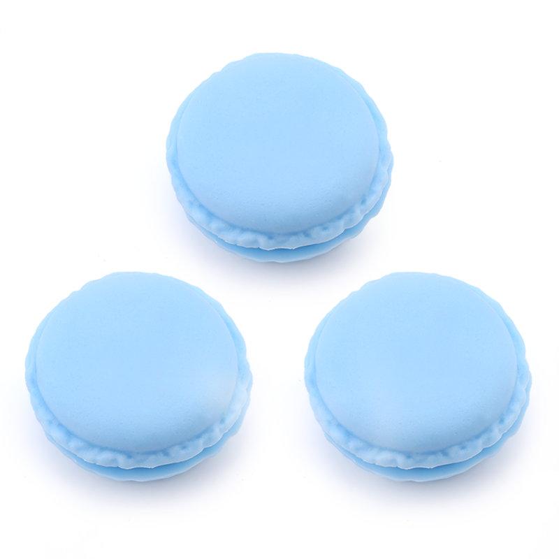 3 Stück/Los Süßigkeitenfarbe Macarons Aufbewahrungsbox tragbar Mini-Geschenkverpackungsbox schöne Schmuckverpackungsbox Hülle für Kleine Gegenstände
