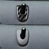 2Pcs Carbon Fiber Interior Door Lock Pin Panel Frame Cover For BMW Z4 E89 09-16