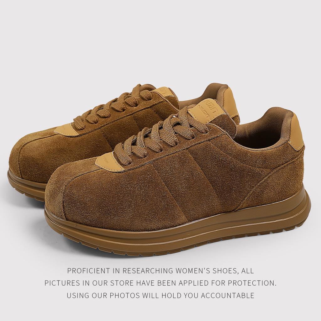 Haute Couture New Thick-Soled Heightened Ugly Cute Board Shoes Forrest Gump Sports And Leisure, Upper, Pouch Men And Women