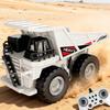 Non-Toxic Rc Excavator Dumper Truck 1/24 11Ch Remote Control Car Music Radio Control Car Engineering Vehicle Toys Christmas Gifts Children Kid