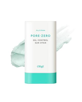 Official Obje (OBgE) Oil Control Sun Stick - Sunscreen Men Pore Care Makeup Base Korean Cosmetics.