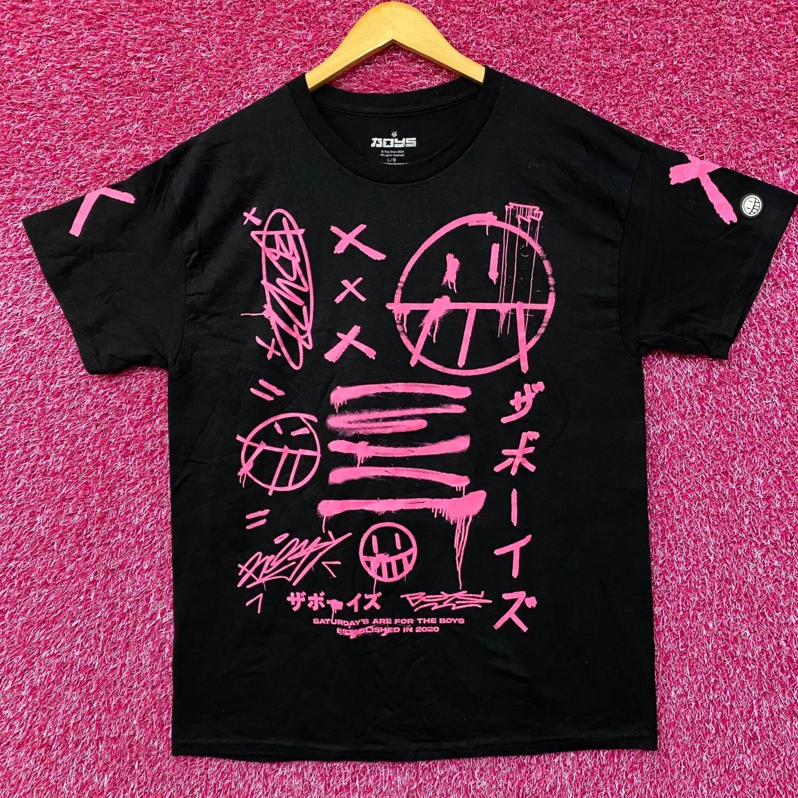 

Juice Wrld The Boys Street Vandal Saturday s Are For The Boys 100% Cotton T-shirt Mens Tees Top XL