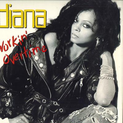 LP Record DIANA ROSS - Workin' Overtime MOT6274 Motown, Ross Re 1989 US Soul/Funk Used