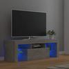VidaXL TV Stand with LED Lights, Television Cabinet, Living Room TV Unit, Low Cabinet for Interior Living Room, 804350