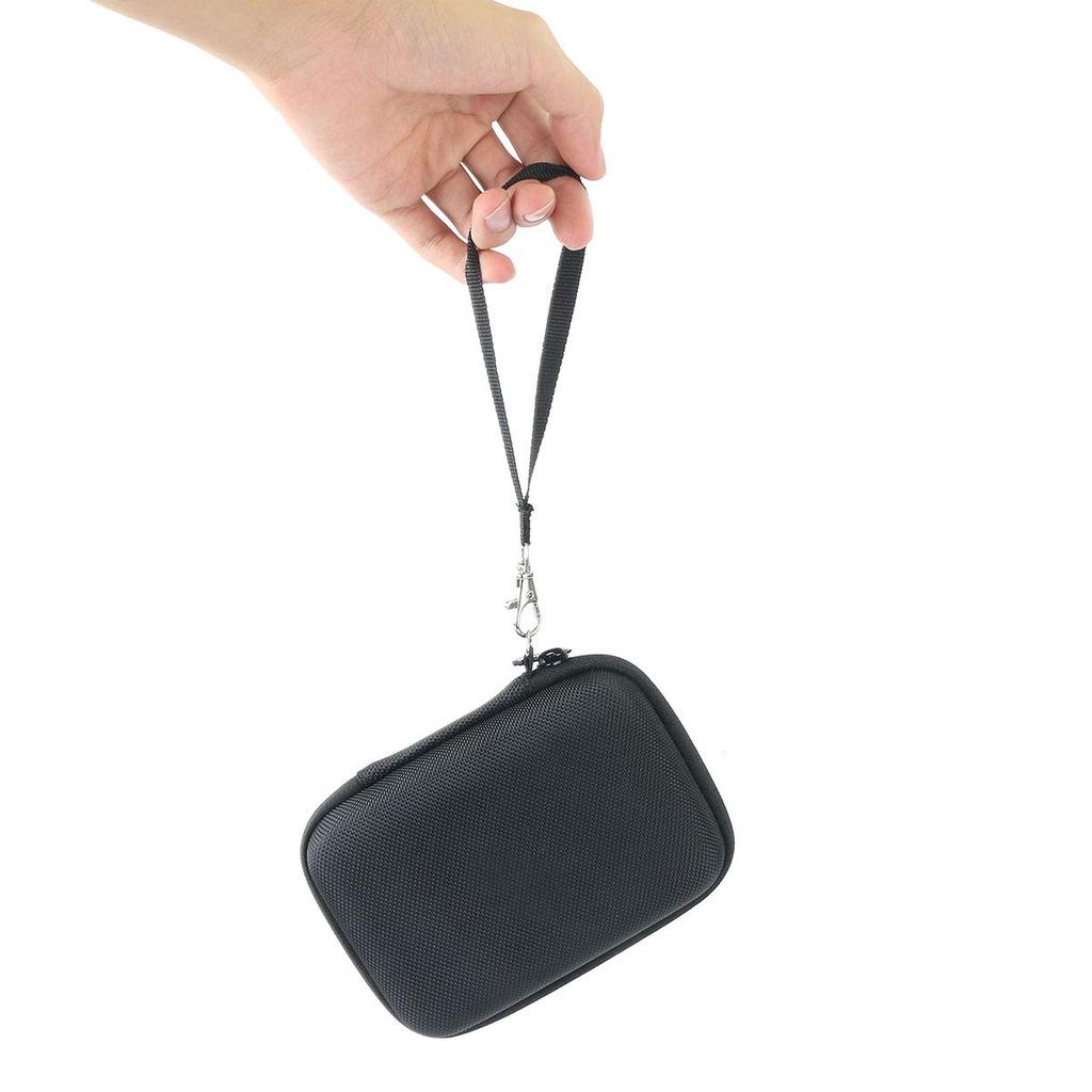 Khanka Protective Storage Case for Fujifilm Instax Mini Instant Cameras and Smartphone Printers (LiPlay) (Black)