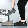 Men’s Casual Breathable Mesh Slip‑On Shoes Lightweight Summer Flywoven Loafers for Everyday Walk Outdoor Comfort