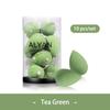 10 pcs/set Mini Beauty Egg Makeup Sponge Cosmetic Puff Dry Wet Makeup Sponge Puff Cushion Foundation Powder Make Up Accessories