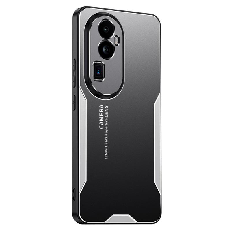 For Oppo Reno10 Pro+ 5G Case Aluminum Alloy Matte Back Phone Cover