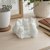 Decorative Cat Model 3D Printed Candle Holder, Matte Sanding Aesthetic Desktop Decor, Integrated Collectible Smooth Curved Sculpture, Home Decoration