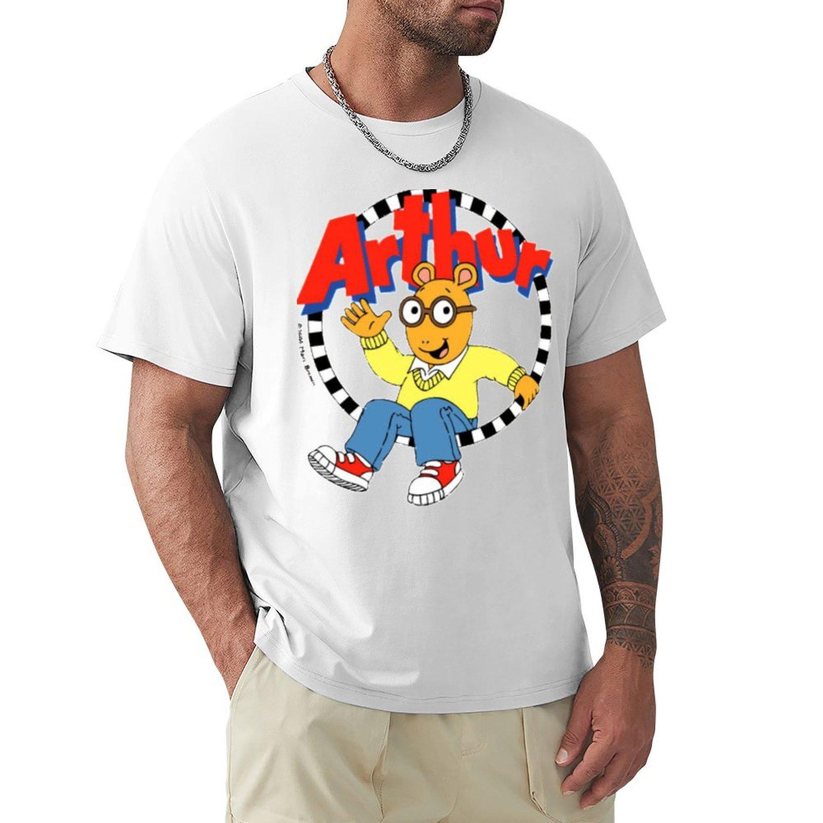 Arthur TShirt blue lock anime figures vintage clothes luxury clothes men S