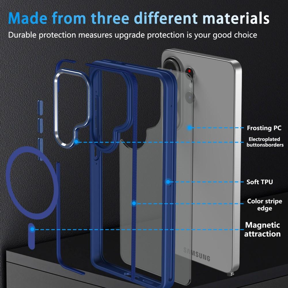 For Samsung Galaxy S26 Ultra Case Hard PC+TPU Matte Magnetic MagSafe Protective Back Cover Case For Samsung S26 Plus Phone Shell