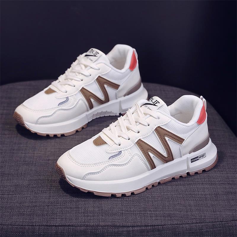 ins new Forrest Gump shoes 22 spring student running sports platform heightening casual shoes AG22 35