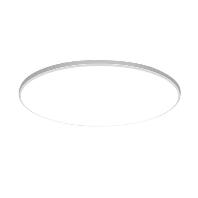 LED Ceiling Light: Simple Round Design for Bedroom, Balcony, Kitchen, Bathroom, with Moisture-Resistant Track Spotlight.