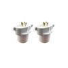 Base Conversion Adaptersocket (GY10q To E26, 2 Pieces) - Ideal for Replacing Compact Fluorescent Lamps with LED Bulbs.