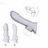 Men Delayed Ejaculation Male Dildos Condom Silicone Reusable Penis Extension Cock Sleeve Sex toys for men