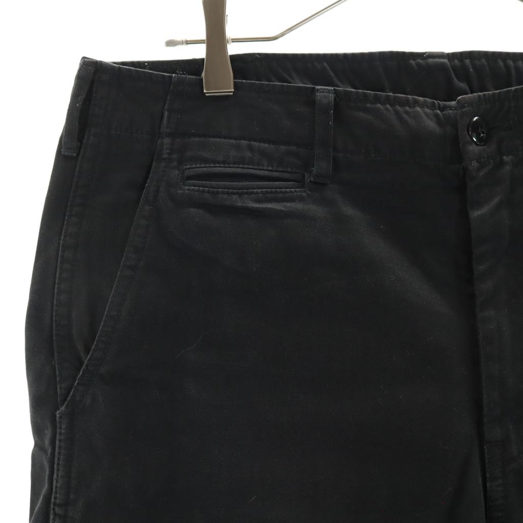 G1950 hergestellt in Japan Fischgrätmuster Shorts L schwarz Herren Gebraucht