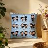 Hot FFriendser Cushion Cover Versatile DoubleSided Pillow Case Fit for Sofa Bed Car  Daily Decor