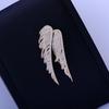 Korean Angel Wings Brooch Pin - Elegant Jewelry for Men & Women - Unique Suit Accessory and Gift Badge