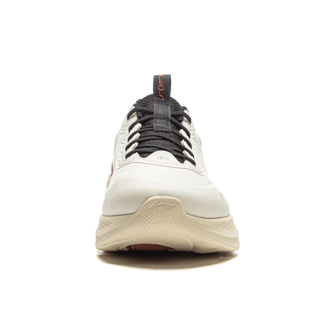 Li Ning Soft Go 2 V4 Cushioning Slip Resistant Abrasion Resistant Lightweight Low Top Casual Shoes Men's Gray Brown AGLV063-2