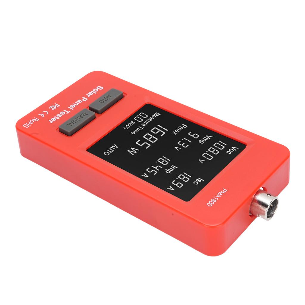 Photovoltaic Panel Multimeter Backlit HD LCD Display Multi Safety MPPT Test Solar PV Panel Tester
