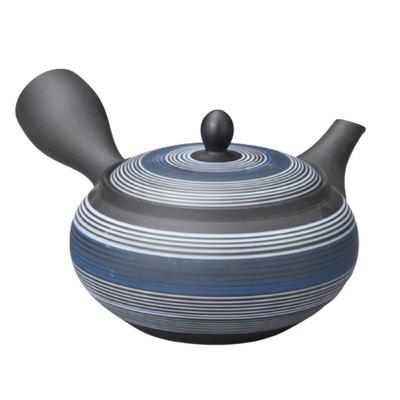J-kitchens Tokoname-yaki Teapot, 260cc Capacity, Deep Steaming/Strip Mesh Tea Strainer, No. 266208