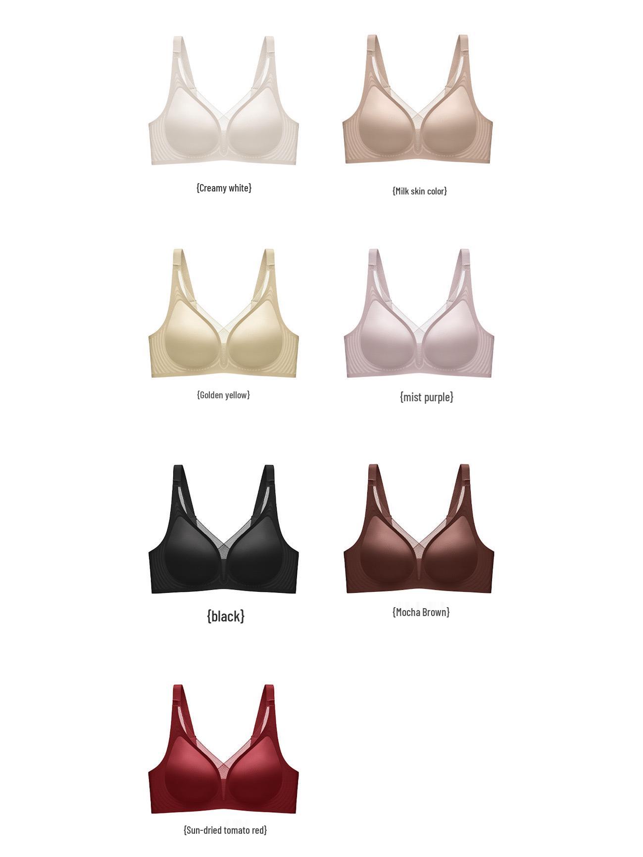 

Красный Глубокий V Тонкий Сатиновый Бесшовный Цельный Пуш-ап Бюстгальтер для Женщин с Маленькой Грудью с Боковой Поддержкой и Функциями Предотвращения Провисания M (75BC)