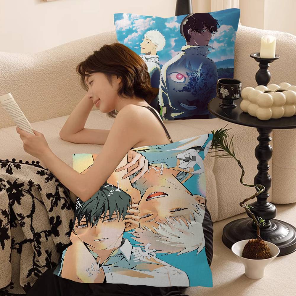 Anime The Summer Hikaru Died Cushion Cover Pillow Cover Decor Pillowcase Printed Cushion Case For Couch