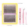 150 Tufts Of D-Song Single Tufts Of False Eyelashes 8-18Mmdiy Segmented Grafting Of Thick Eyelashes