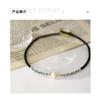 Natural freshwater pearl collarbone necklace, spring edition, women's vintage high-end niche design, simple and versatile accessory