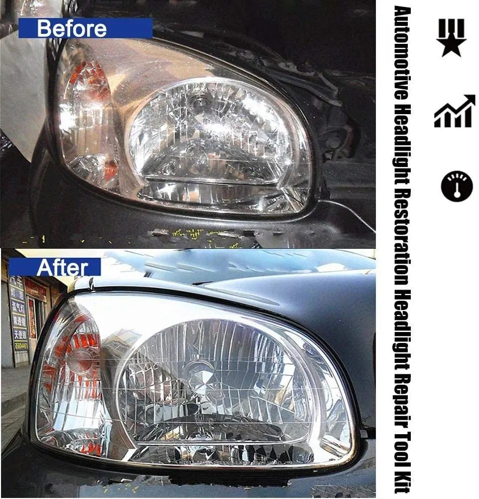 Car Headlight Repair Tool Heating Cup Automotive Headlight Care Tool Headlamp Polish Tool Kit Electrical Heating Cup Tool Set