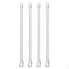 62KD 2/4/6/8/10Pcs Vertical Blinds Replacement Pull Rods with Hook and Handle for Door Window Curtain Shade Tilt Wand