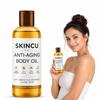 Nový Skincu Anti-Aging tělový olej 100 ml Lehký, nemastný hydratační přípravek pro hloubkovou hydrataci Rychle se vstřebávající tělový olej pro zářivou pleť