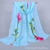 Women's Silk Scarf Sky Blue