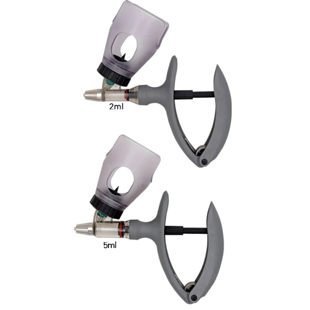 2/5ml Poultry Vaccine Injector Insert Bottle/Tube Animal Syringe Sheep