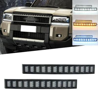 1 Paar dreifarbige Tagfahrlichter für 2024 Toyota Land Cruiser Prado 250