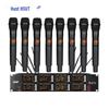 HuSST DC-120-8S Wireless 8-Channel Professional Handheld Conference Microphone System (CN Version)