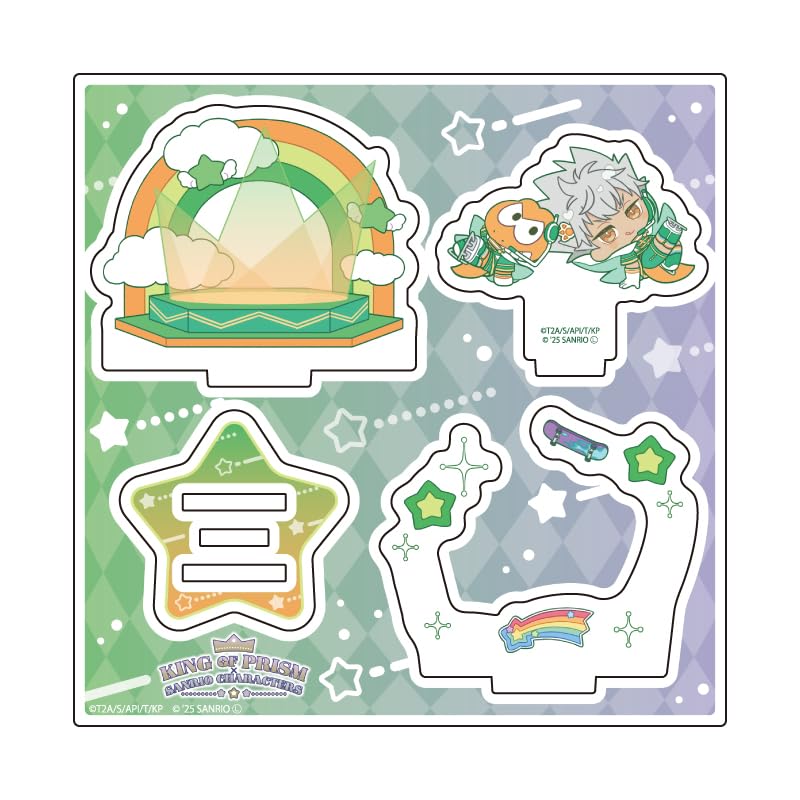 

KING OF PRISM Your Endless Call x Sanrio Characters 10 J [Collaboration Illustration] Acrylic Stand Plate