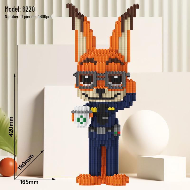 Chaole Sen 2026 Girl Series: Night Market Stall Building Blocks Toy