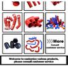 ID16-135mm Length100-1000mm Black Straight car silicone hose Intercooler Coolant Tube turbocharger connector tube Universal pipe