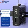 Itcom Industrial Gigabit Fiber Optic Media Converter