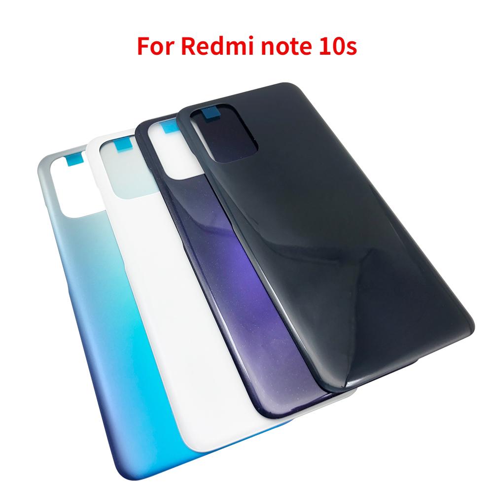 

Новинка для Xiaomi Redmi Note 10S, запасной аккумулятор, задняя дверь, корпус с