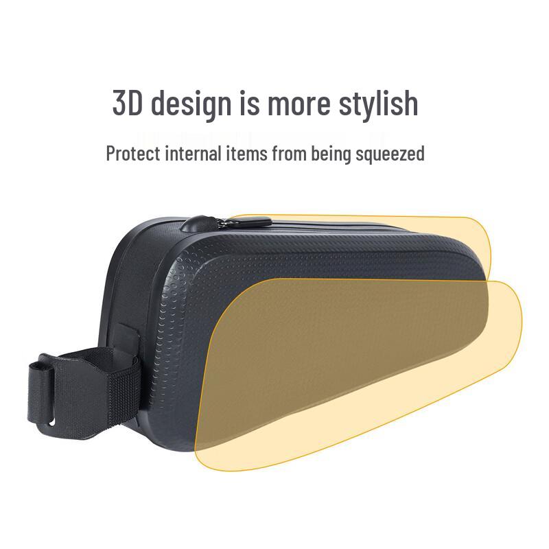 Lishi Hard Shell Bicycle Top Tube Bag